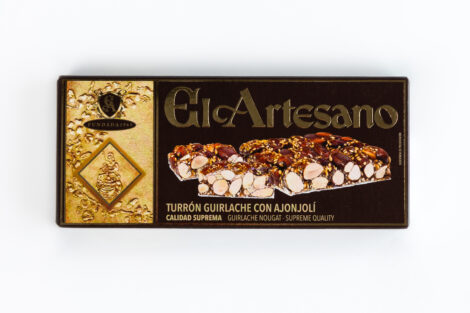 Turrón de Guirlache con Ajonjolí Calidad Suprema